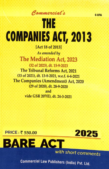 THE COMPANIES ACT, 2013